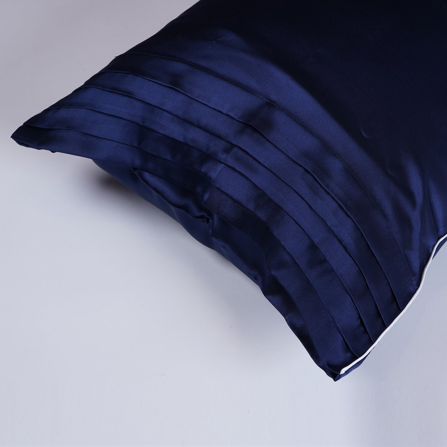 Pure Silk Pillow Case Navy